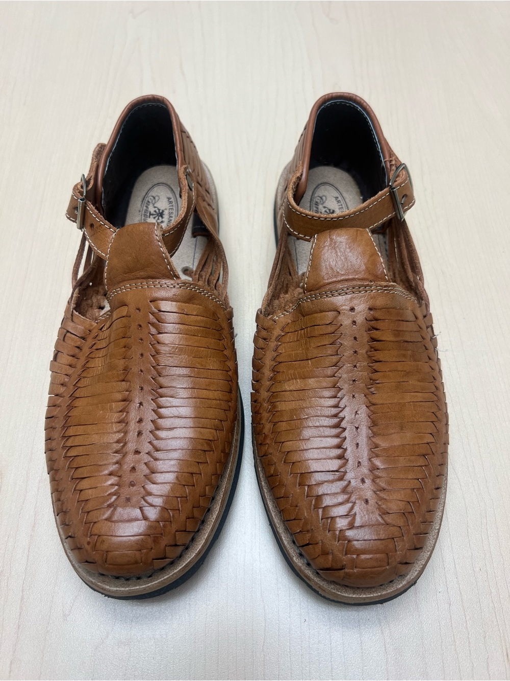 Handmade Mexican Leather Huarache Sandals Men’s US 9 New